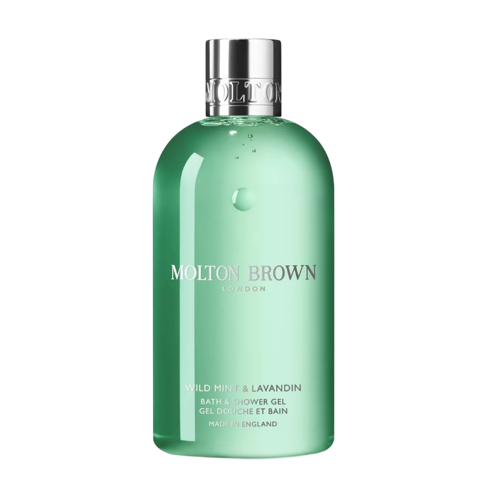  MOLTON BROWN Wild Mint & Lavandin Bath & Shower Gel 300ml - Гель для ванни та душу "Дика м'ята та лаванда"